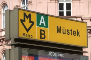 Prag metro kort
