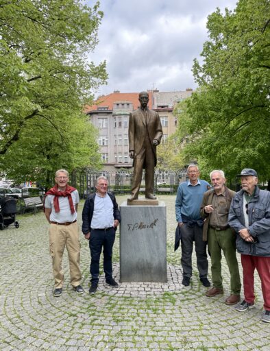 Præsident Masaryk statue
